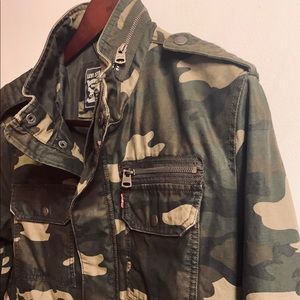 Levis camouflage jacket